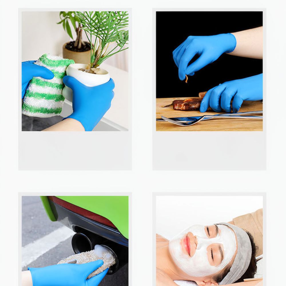 Non Slip Disposable Nitrile Gl - Exam Glove Nitrile review and price