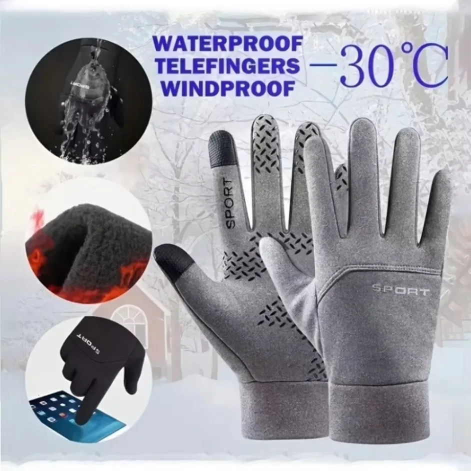 Waterproof Ski Gloves for Men  - Winter Glove Insulated review and price