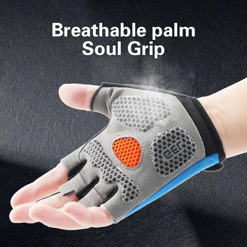 Unisex Half Finger Cycling Glo - Cycling Glove Padded review and price