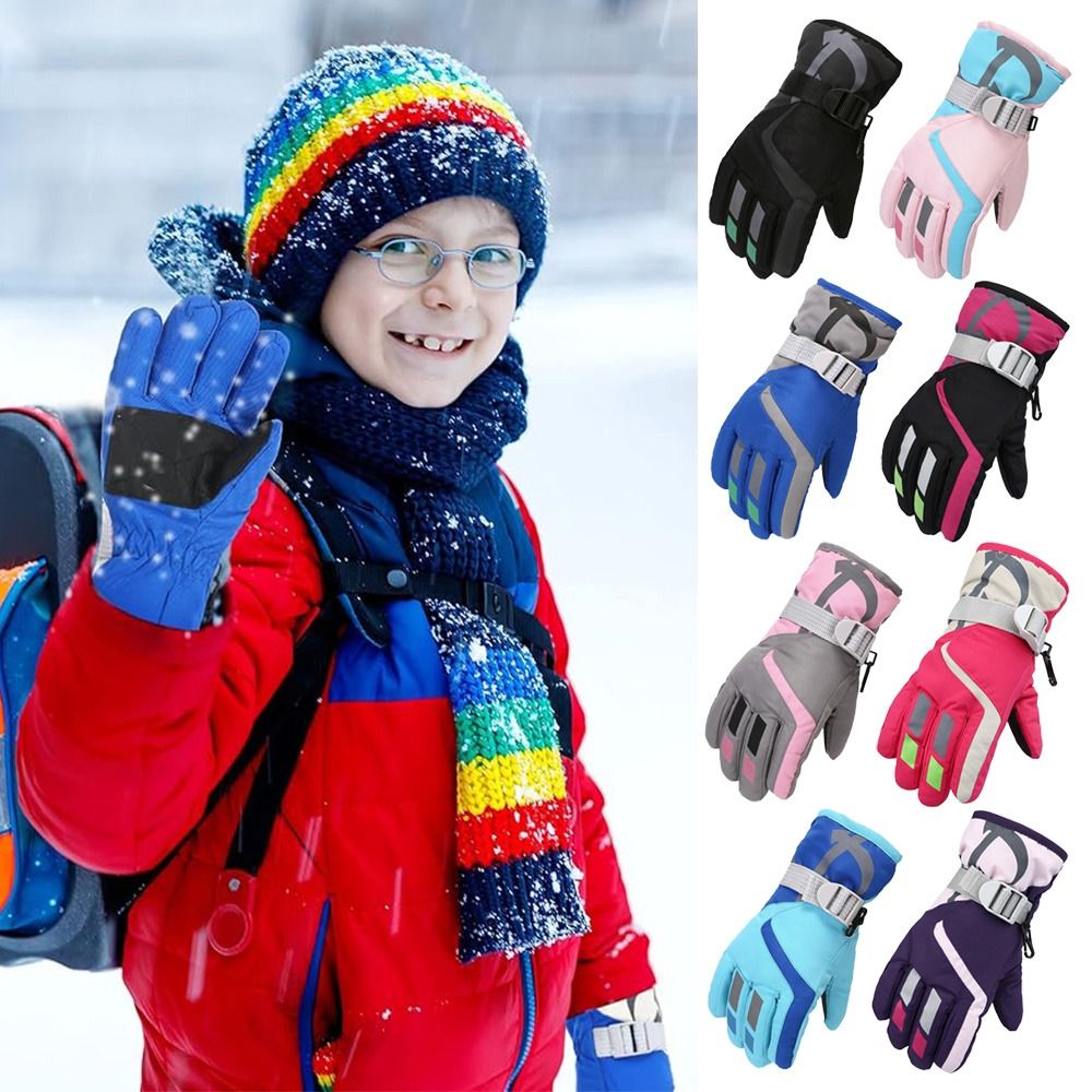 Cute Windproof Children Ski Gl - Ski Glove Waterproof review and price
